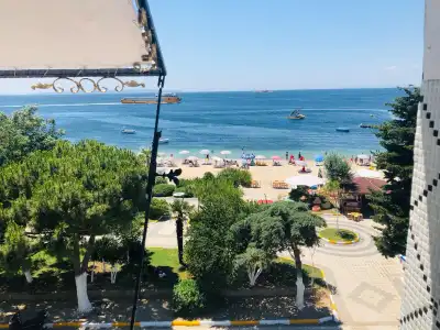 Avşa Adası - Şebnem Otel, denize sıfır konumda Ege manzarası